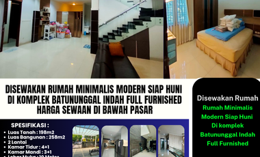 Disewakan Rumah Siap Huni 
Di Komplek Batununggal Indah Full furnished
Harga Sewaan Di Bawah Pasar