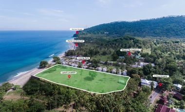 Tanah pinggir pantai Senggigi dekat hotel Living Asia