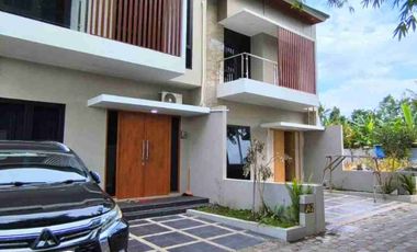 Rumah Baru 2 Lantai Murah Siap Huni View Sawah yg Asri