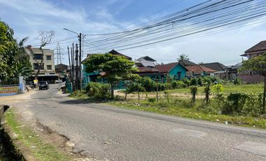 Tanah Pinggir Jalan Pakjo Palembang legalitas SHM