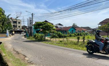 Tanah Pinggir Jalan Pakjo Palembang legalitas SHM