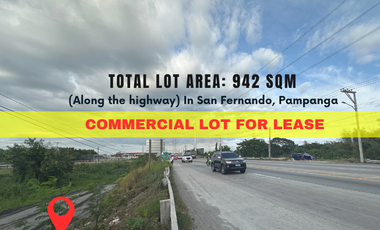 COMMERCIAL LOT FOR LEASE ALONG THE HIGH-WAY OG ROAD SAN FERNANDO PAMPANGA