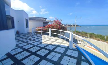 LAS CONCHAS: VENDO CASA FRENTE AL MAR CON PISCINA