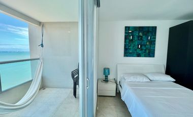 MILINA: VENTA DEPARTAMENTO FRENTE AL MAR CON PISCINA Y ROOFTOP