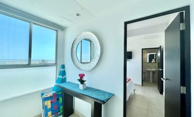 MILINA: VENTA DEPARTAMENTO FRENTE AL MAR CON PISCINA Y ROOFTOP