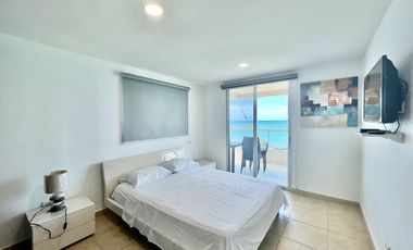 LA MILINA : ALQUILO DEPARTAMENTO FRENTE AL MAR CON PISCINA Y ROOFTOP