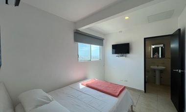 LA MILINA : ALQUILO DEPARTAMENTO FRENTE AL MAR CON PISCINA Y ROOFTOP