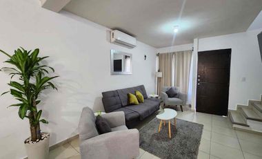 RENTO CASA AMUEBLADA EN DREAM LAGOONS - VERACRUZ, VER.