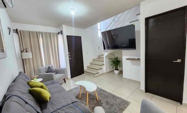 RENTO CASA AMUEBLADA EN DREAM LAGOONS - VERACRUZ, VER.