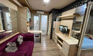 JUAL 2BR FURNISHED DIATAS MALL BASSURA CITY APARTEMEN TOWER ALAMANDA LANTAI 16