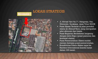 Hotel Bintang 5 dijual di Surabaya Jawa Timur