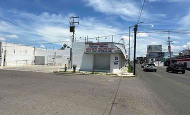 Local comercial en venta en San Benito Hermosillo, esquina con alto flujo vehicular y áreas de bodega y oficina