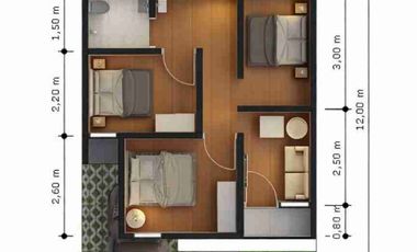 JUAL RUMAH GAYA ASLI NEW CLASSIC, DG HANYA 10 JUTA DI CINUNUK BDG