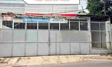 DIJUAL CEPAT Bangunan eks Bengkel di Jalan Raya Kranggan kota Bekasi
