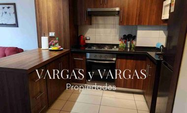 Arriendo departamento amoblado, en condominio. Las Encinas, Reñaca, Viña del Mar. 1 D, 1 B, estacionamiento, Patio y terraza, bodega. Marzo - Diciembre. Condominio cerrado. Seguridad 24/7. Estacionamiento