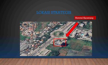 Hotel Bintang 4 dijual di Karawang Jawa Barat