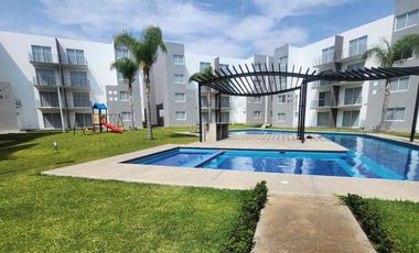 Departamento en venta en Yecapixtla Morelos Alberca, áreas verdes y tranquilidad