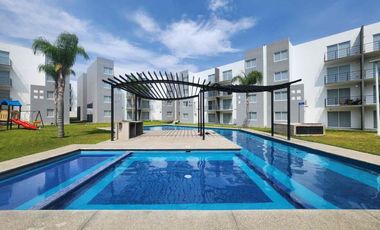 Departamento en venta en Yecapixtla Morelos Alberca, áreas verdes y tranquilidad