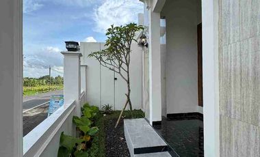 Rumah Luas Pinggir Jalan View Sawah Dekat UII