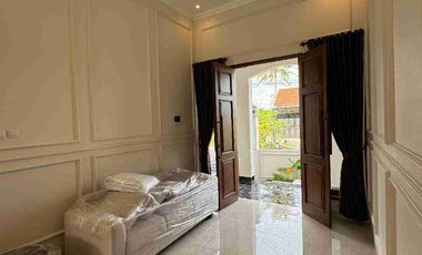 Rumah Luas Pinggir Jalan View Sawah Dekat UII