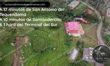 ‼️Se vende hermoso lote y se acepta permuta puede ser vehículo la Rambla Cundinamarca SAT