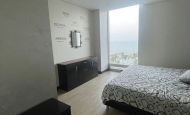 RENTO DEPARTAMENTO AMUEBLADO CON VISTA AL MAR Y FRENTE  A LA ALBERCA