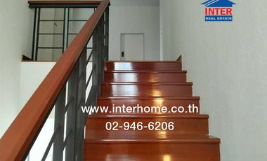 Two-story detached house, 83.3 sq.wah, Thanaphirom Village, Navanakorn, Phaholyothin Road, Khlong Luang, Pathum Thani.