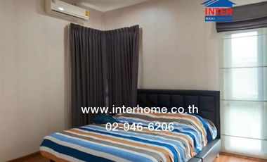 Two-story detached house, 83.3 sq.wah, Thanaphirom Village, Navanakorn, Phaholyothin Road, Khlong Luang, Pathum Thani.