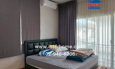 Two-story detached house, 83.3 sq.wah, Thanaphirom Village, Navanakorn, Phaholyothin Road, Khlong Luang, Pathum Thani.