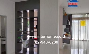 Two-story detached house, 83.3 sq.wah, Thanaphirom Village, Navanakorn, Phaholyothin Road, Khlong Luang, Pathum Thani.