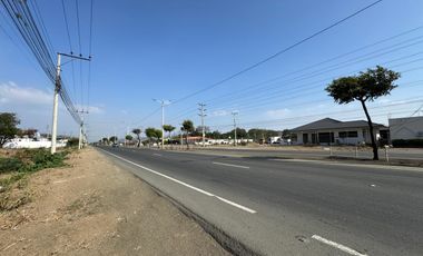 VENDO TERRENO EN PORTOVIEJO, VIA PORTOVIEJO - MANTA