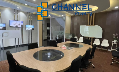 Dijual Bangunan Kantor 3 Lantai Dijalan Raya Anggrek Loka BSD Full Furnished, Vn