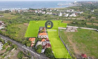 DISEWAKAN  TANAH KAVLING LOKASI PADANG GALAK BEACH, SANUR BALI