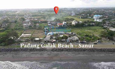 DISEWAKAN  TANAH KAVLING LOKASI PADANG GALAK BEACH  - SANUR