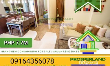 BRAND NEW CONDOMINIUM FOR SALE 📍 ANUVA RESIDENCES, MUNTINLUPA CITY RESIDENTIAL CONDOMINIUM UNIT