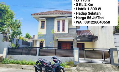 Rumah disewakan di Purwosari, Surakarta, Jawa Tengah