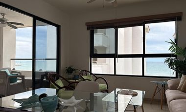 RENTA de Departamento En la playa  En  Chicxulub Puerto, Yucatán, México