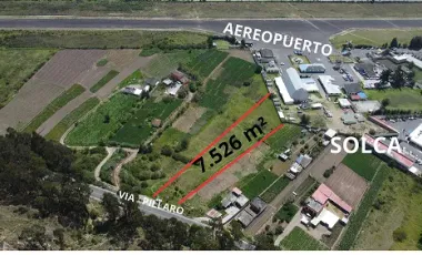 TERRENO EN VENTA CHACHOAN / AMBATO - TUNGURAHUA