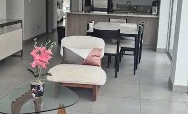 Samborondon, Renta de lindo departamento 3 dormitorios amoblado con vista al rio