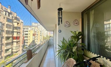 Se Vende Amplio 3d+2b+est+bod. Gran Terraza. Metro Ñuñoa