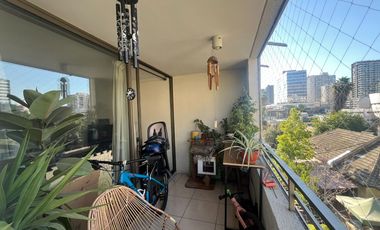 Se Vende Amplio 3d+2b+est+bod. Gran Terraza. Metro Ñuñoa