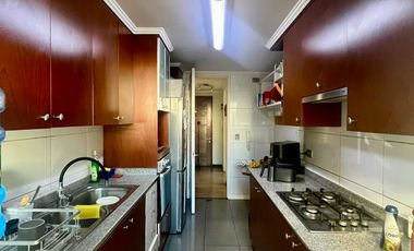 Se Vende Amplio 3d+2b+est+bod. Gran Terraza. Metro Ñuñoa