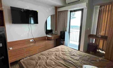 dijual cepat apartment delft lantai 12 sea view full furnish type studio