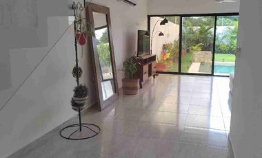 Hermosa Casa en Renta totalmente equipada en privada Nadira Conkal Yucatan.