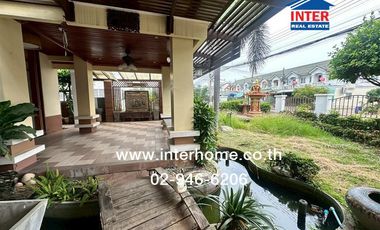 Two-story detached house, 102 sq.w., Krungsrithani Village, Uthong Road, Ayutthaya, Highway 309, Uthong Road, Phra Nakhon Si Ayutthaya, Phra Nakhon Si