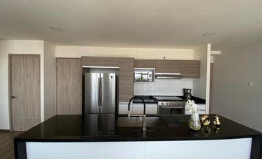 Departamento de Lujo en Renta | Angelópolis | Amueblado | 105 m² | 2 Recámaras | Piso 21 | $31,000 (mantenimiento incluido)