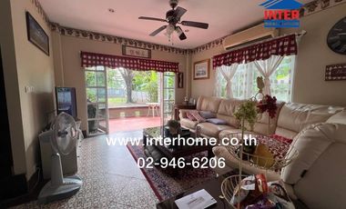 Land + 2-story detached house, 297 sq.w., Muang Ek Village, near Rangsit University, Soi Ek Thaksina 4, Phahonyothin Road, Kamphaeng Phet 6 Road, Muan