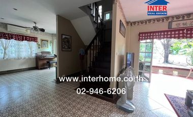 Land + 2-story detached house, 297 sq.w., Muang Ek Village, near Rangsit University, Soi Ek Thaksina 4, Phahonyothin Road, Kamphaeng Phet 6 Road, Muan