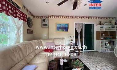 Land + 2-story detached house, 297 sq.w., Muang Ek Village, near Rangsit University, Soi Ek Thaksina 4, Phahonyothin Road, Kamphaeng Phet 6 Road, Muan
