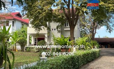 Land + 2-story detached house, 297 sq.w., Muang Ek Village, near Rangsit University, Soi Ek Thaksina 4, Phahonyothin Road, Kamphaeng Phet 6 Road, Muan